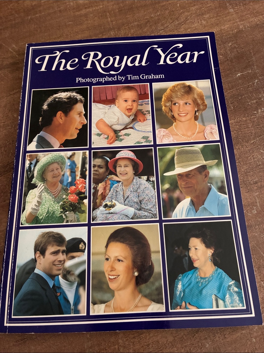 The Royal Year Photo Book - Navy Blue Cover